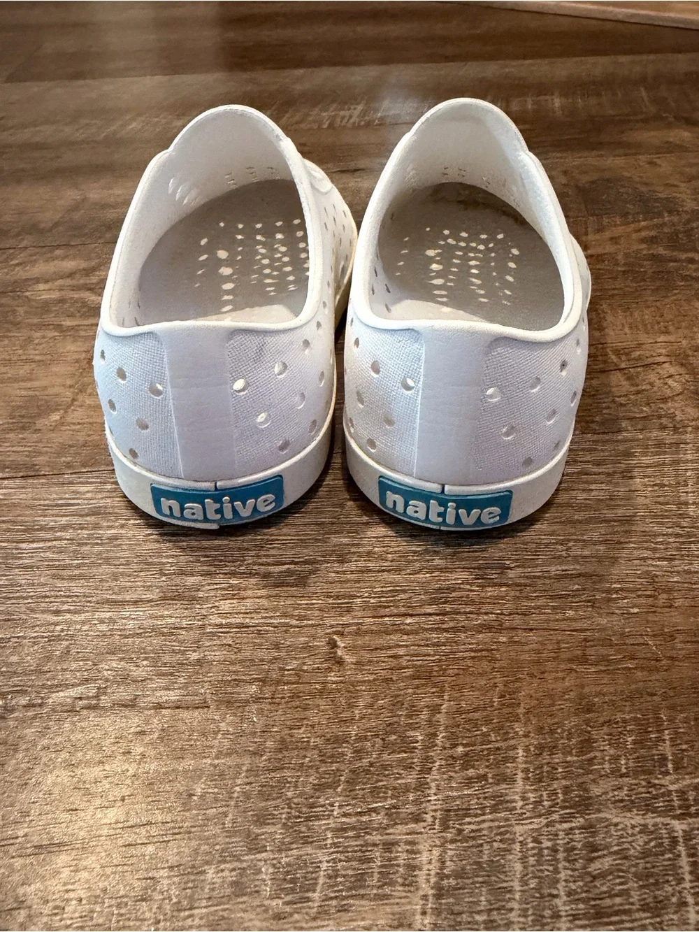 Native Jefferson Kids Slip-On Water Shoes White Size C10
